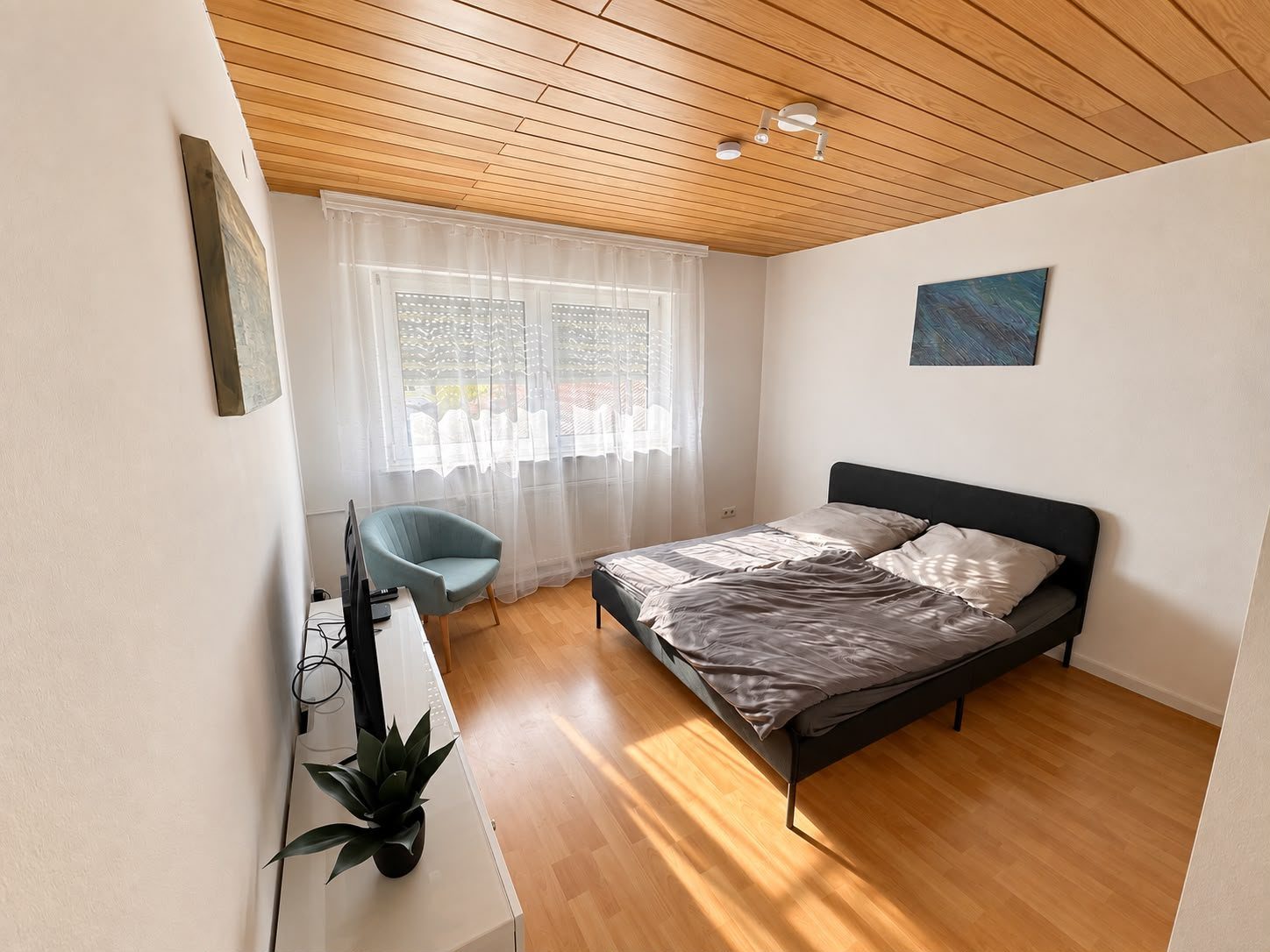 Schlafzimmer 2 mit Doppelbett